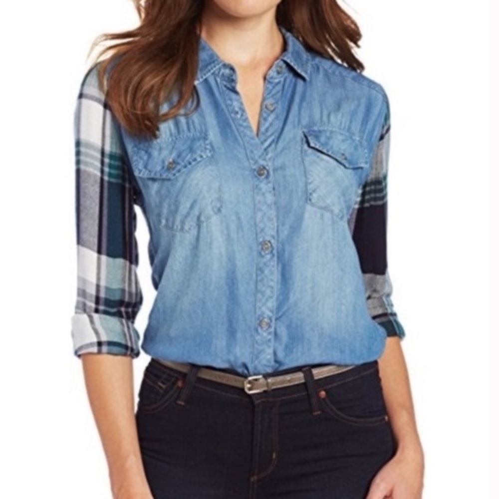 Denim/Flannel Buttondown